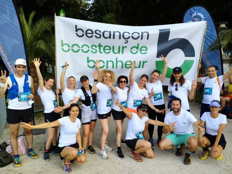 Groupe Besançon Boosteur de bonheur équipe Ekiden 2025