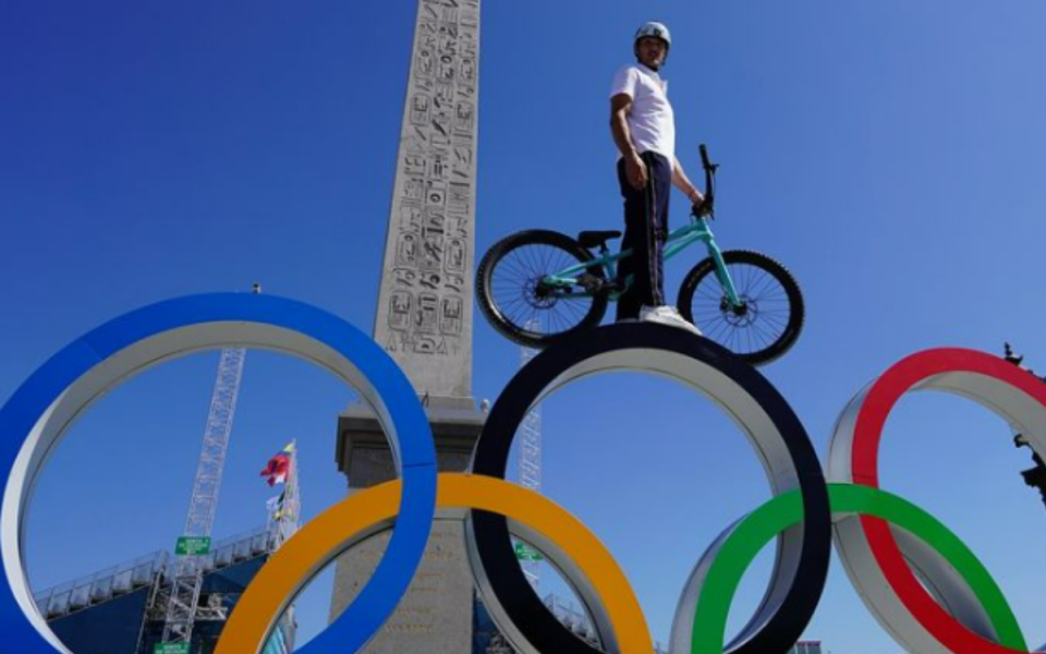 Nicolas Fleury, champion  VTT trial et bisontin, aux Jeux Olympiques Paris 2024.